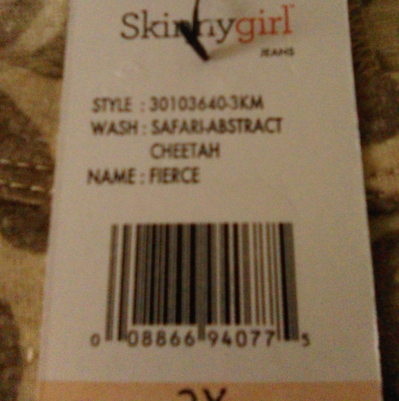 Skinnygirl Jeans Safari-Abstract Cheetah Fierce Brushed Marled Top Size 2X - Picture 9 of 11